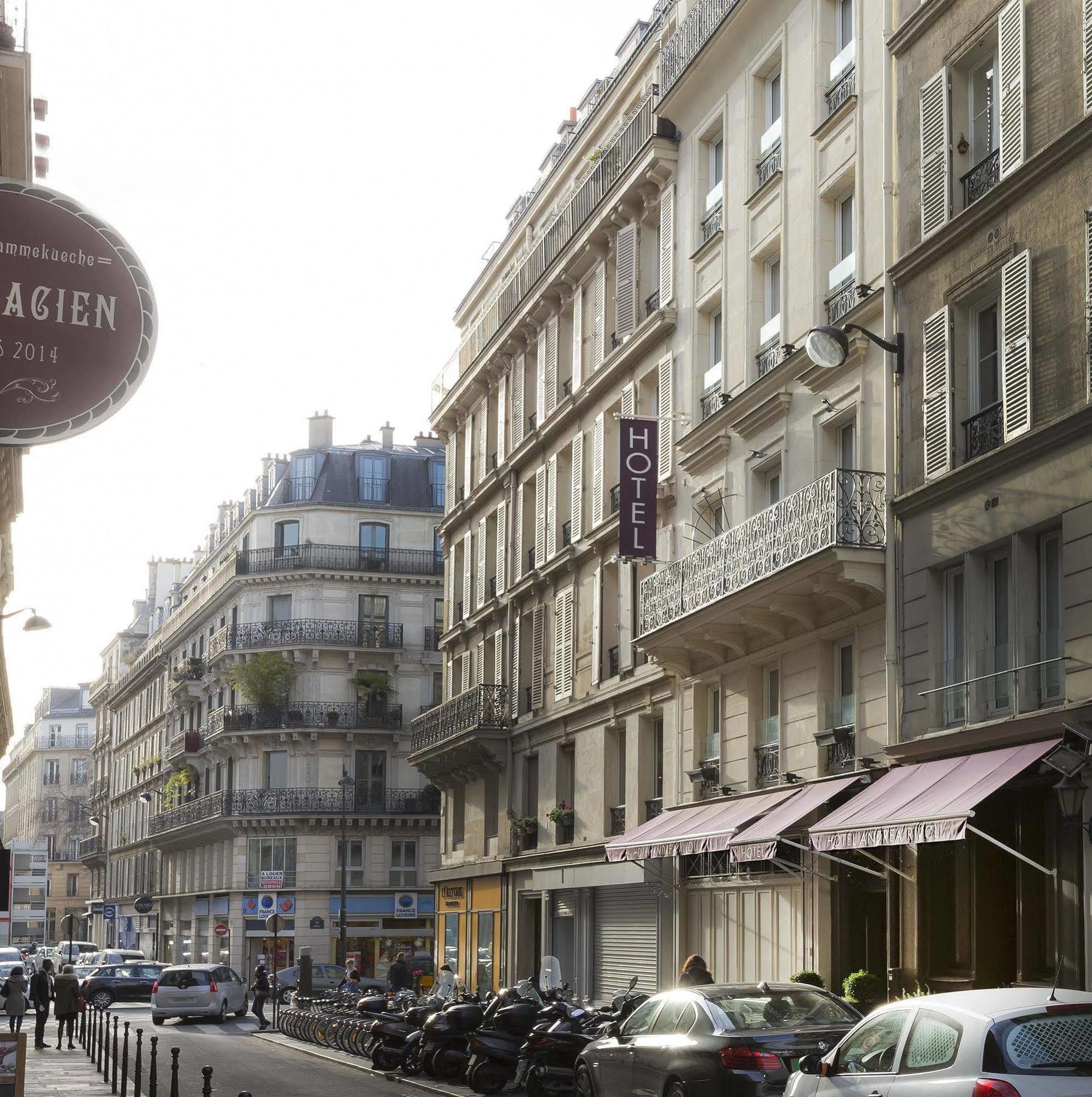 Hotel Andrea Paris Dış mekan fotoğraf